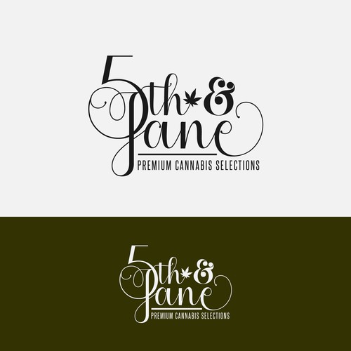 5th & Jane - A Premium Cannabis Logo Concept