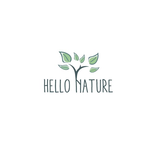 Logo concept for Hello Nature