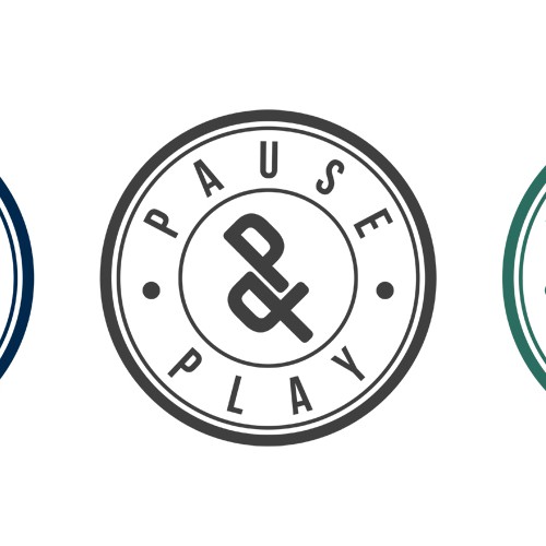 Minimalist Logo for Pause&Play