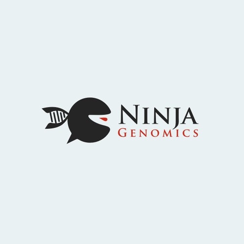 Ninja Genomics logo for a start-up DNA analysis company