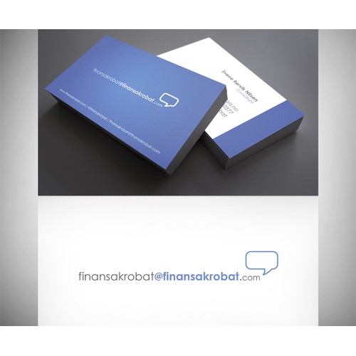 Help finansakrobat@finansakrobat.com with a new logo and business card