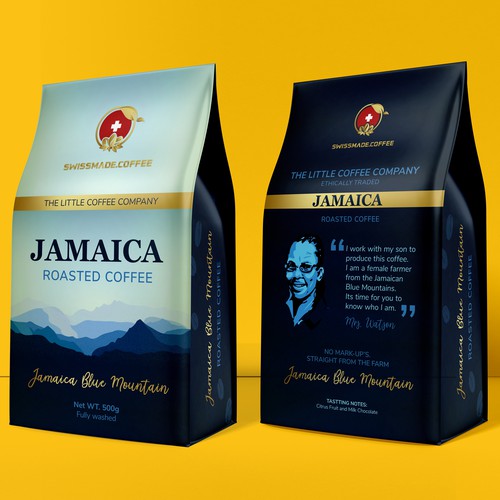 Redesign for a rare, extraordinary coffee
