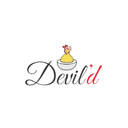 Logo concept for Devil'd Restaurant