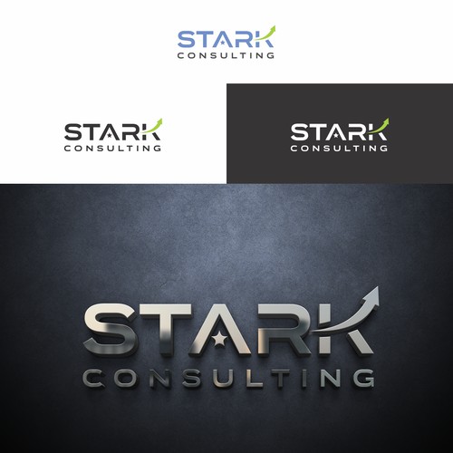 Wordmark Logo For STARK Consulting