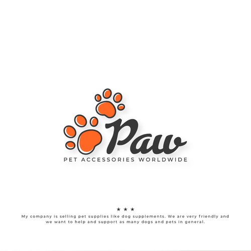 Paw Logo Concept