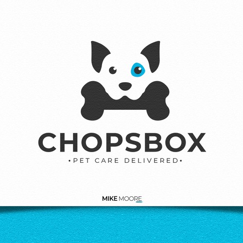 Dog Food Delivery Logo