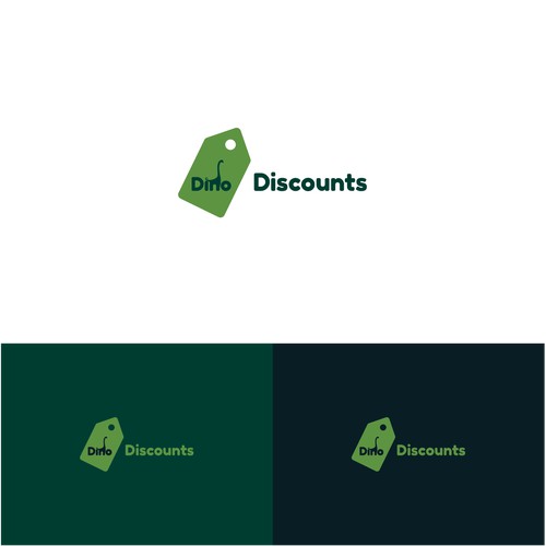 Dino Discount Logo Design