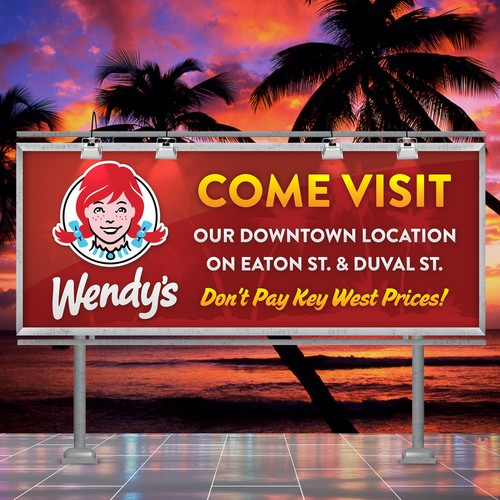 Wendy's Downtown Banner