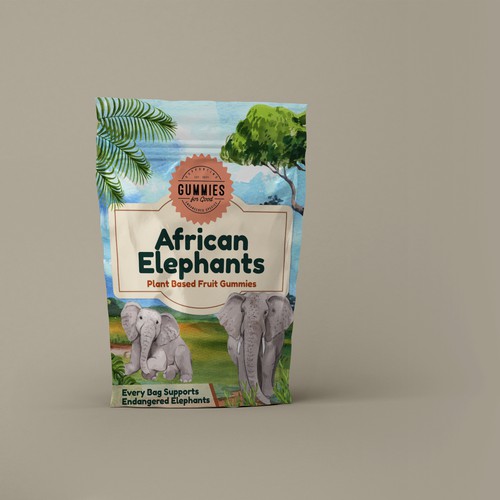  PACKAGE DESIGN: Plant Based Gummies 