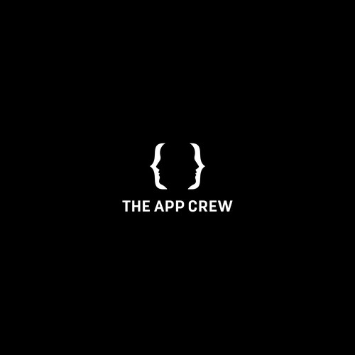 Creative logo design for The App Crew