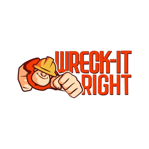 Logo for demolition company