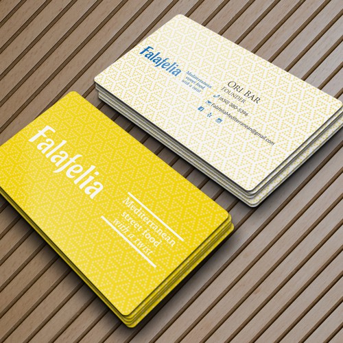 Business Card for Falafelia