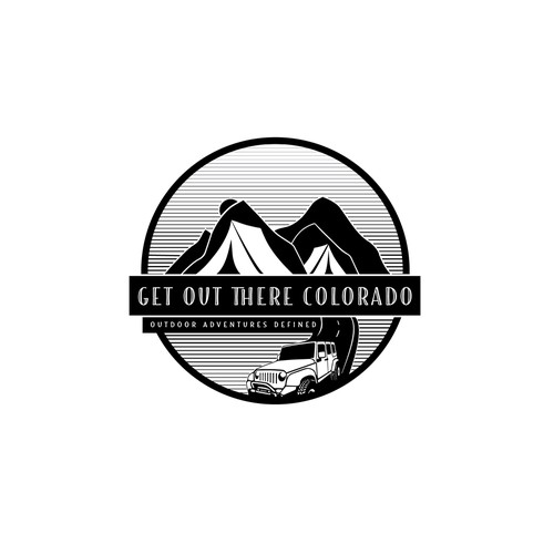 Logo Get out there Colorado