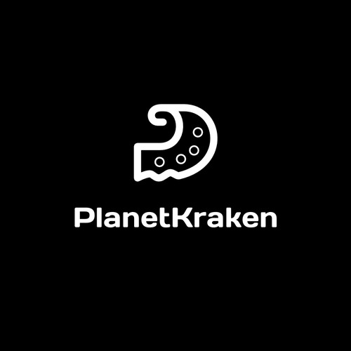logo concept for Planet Kraken