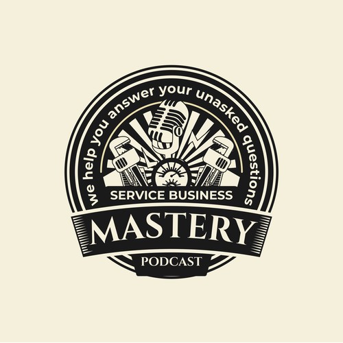 Mastery Podcast Logo Concept