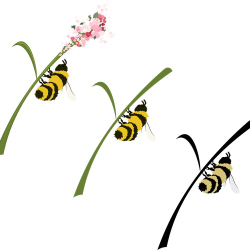 Yamada Bee Logo Design "YBee"