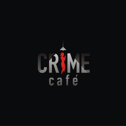 Creating an eye-catching logo for Crime Cafe