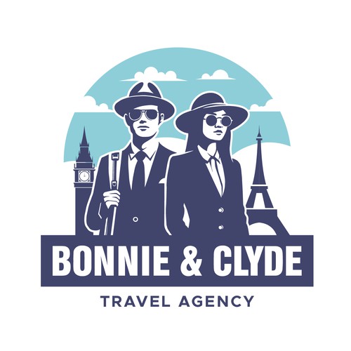 A logo for families/people that love to travel. Open to the bandit/gangster vibe.