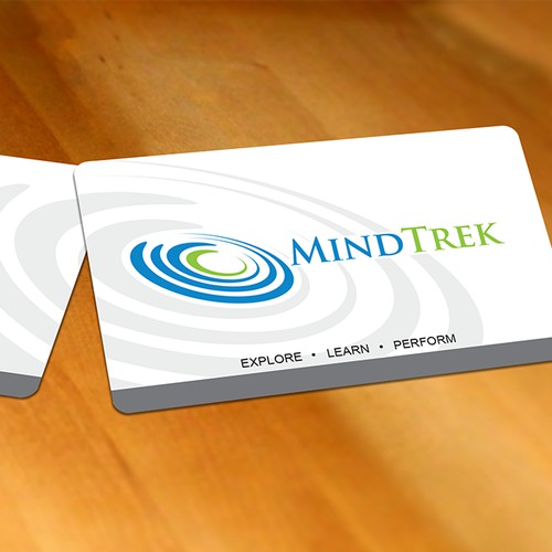 Business card design for MindTrek using existing logo & colours