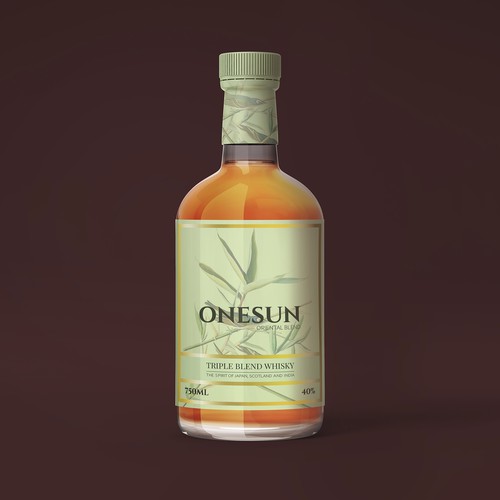 Label for whiskey 