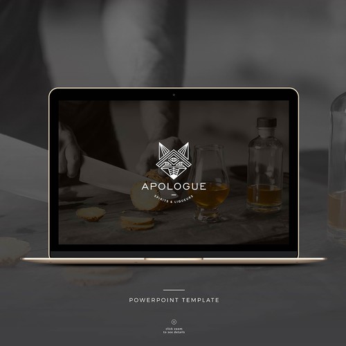 Template for Progressive Spirits Company Featuring Unique Liqueurs