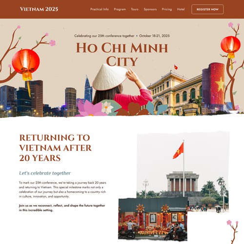 Conference/Event Landing Page
