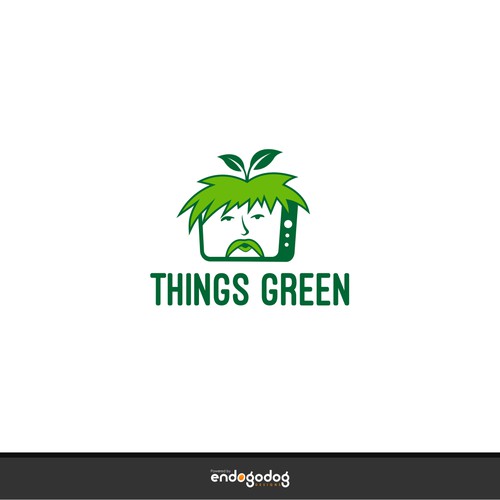 The Things Green Logo Concept