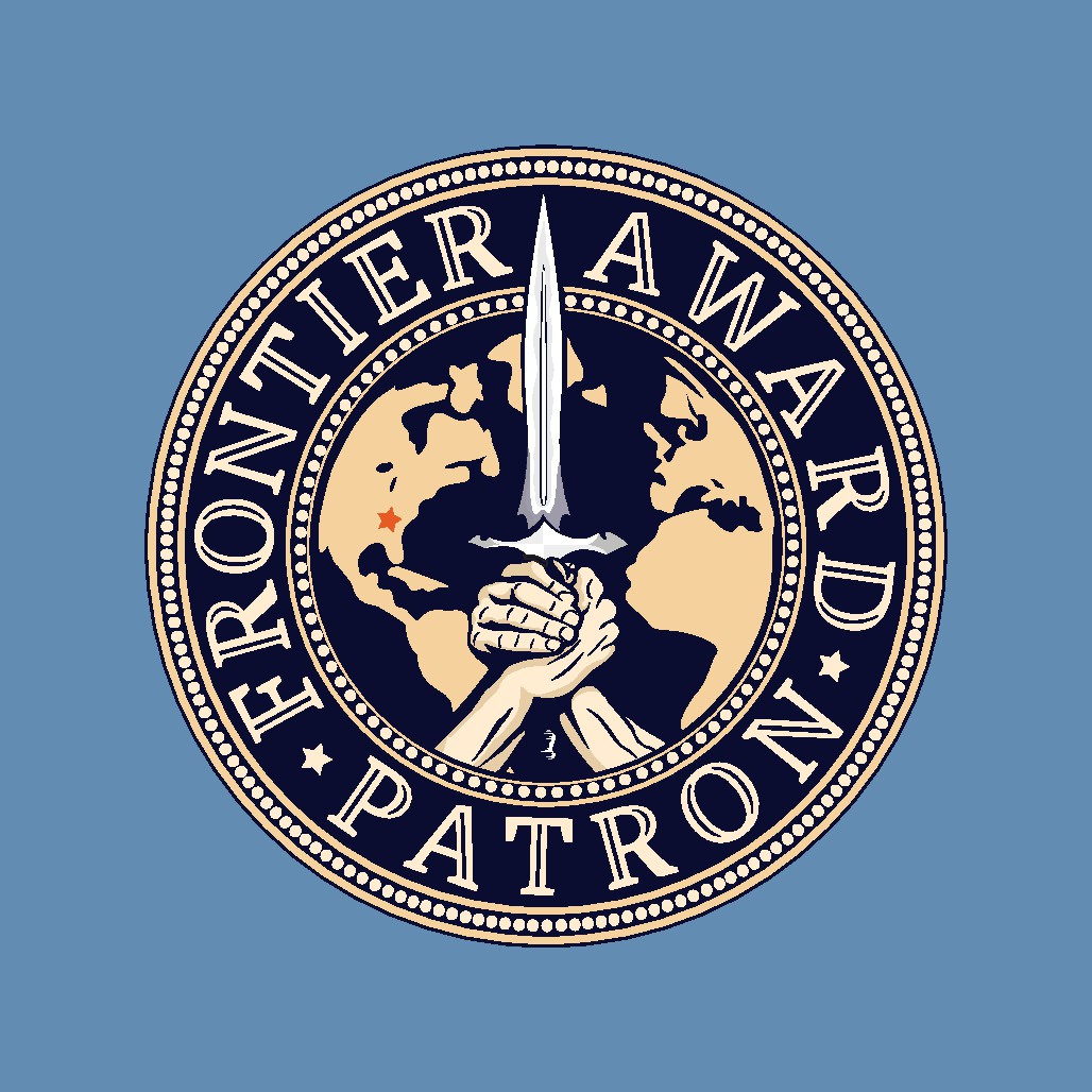 Frontier Award Logo Coin