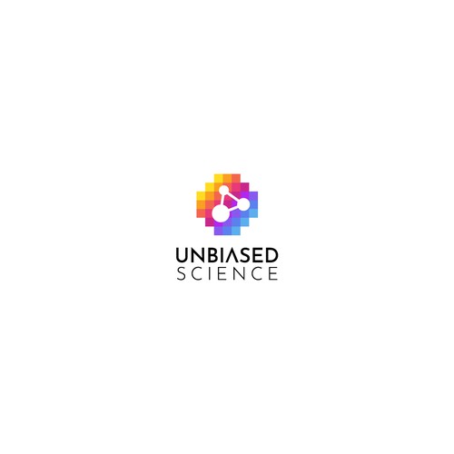 Winning design for a woman-owned science communication brand.