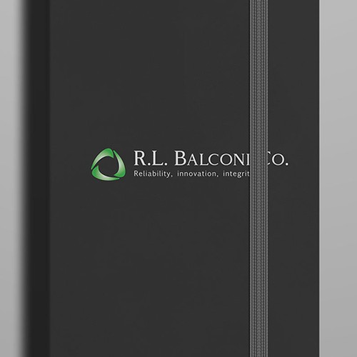 Logo design and stationery for R.L. Balconi Co.