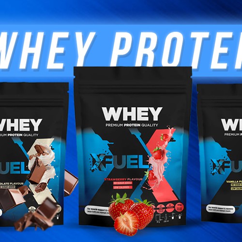 Web Banner for supplement brand