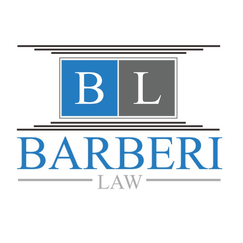 Create a bold and sophisticated logo for Barberi Law.