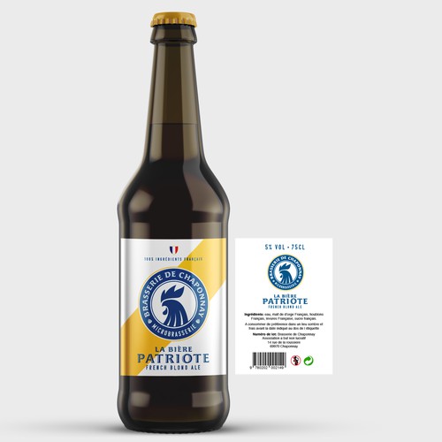 Label for beer company.