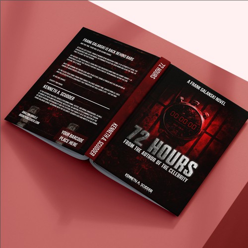 72 HOURS || Book Cover Design