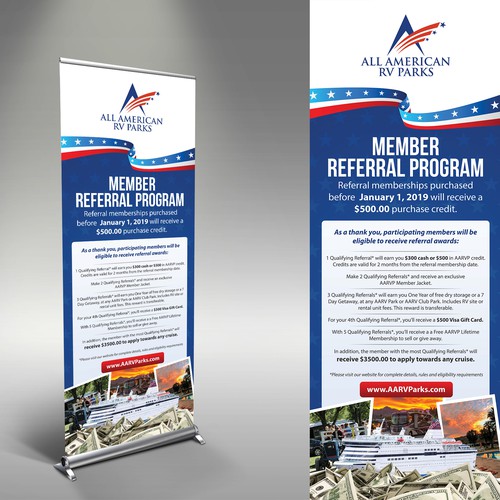 AARVParks Referral Program banner