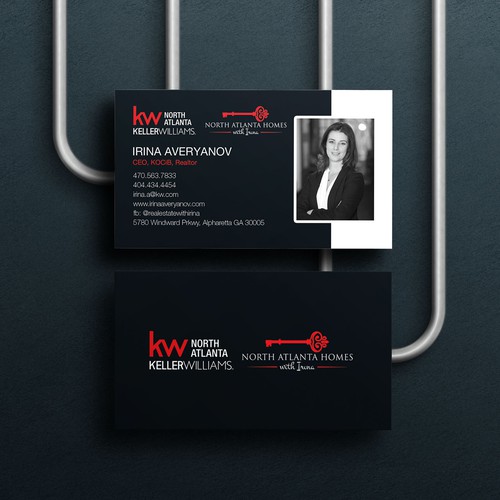 Business card Design For KW Group of Companies