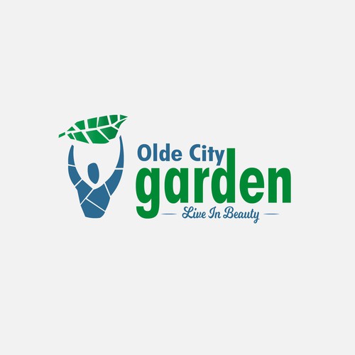 Concept logo for Garden maintenance company