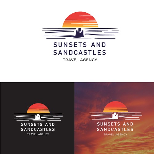 Logo for a travel agency