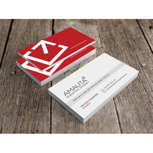 SLEAK AND PROFESSIONAL EMBOSSED BUSINESS CARD