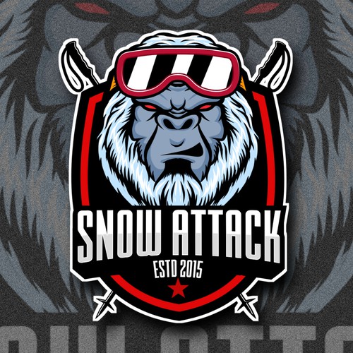 Logo for skiing group