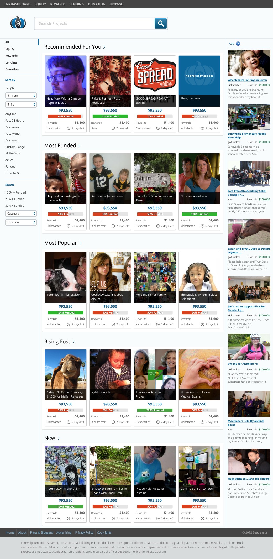 Help Seederella with a new website design