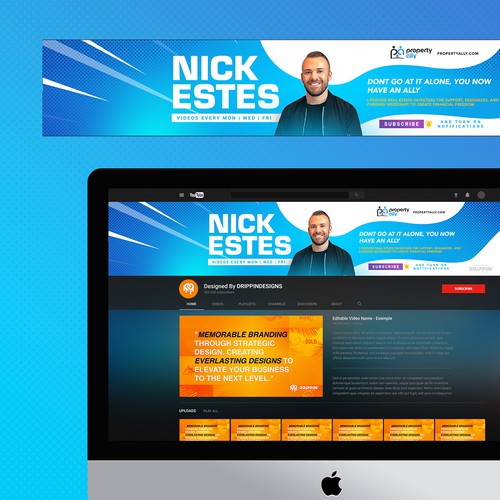 Nick Estes YouTube Banner