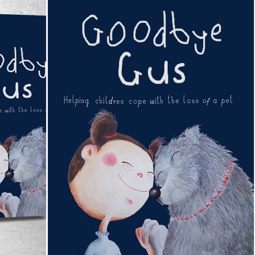 "Goodbye Gus" book cover design