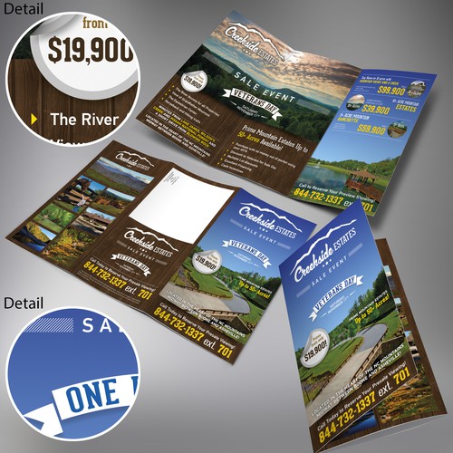 North Carolina Mountain Community Trifold Brochure