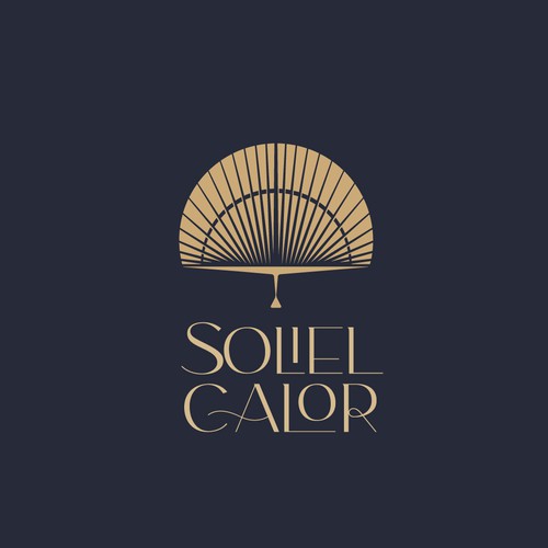 Luxury Logo design for Folding Hand Fan Company