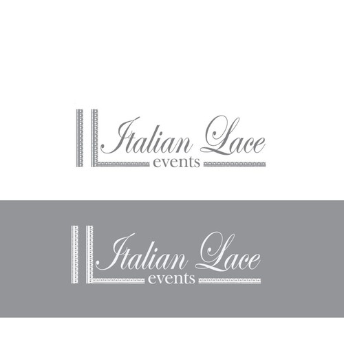 Simple logo for wedding events