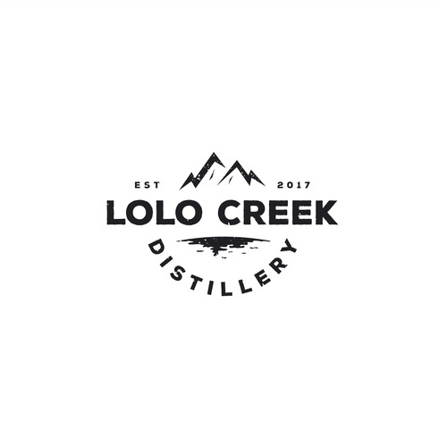 Classic logo fo Lolo Creek Distillery