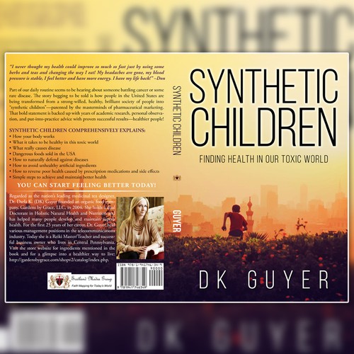 Book Cover Concept for "Synthetic Children"