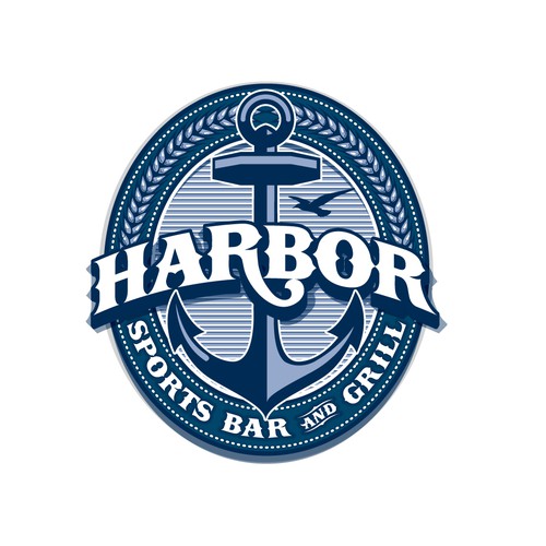 Bold logo for Sports Bar & Grill