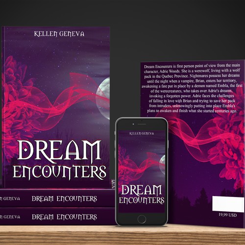Cover for supernatural fantasy book